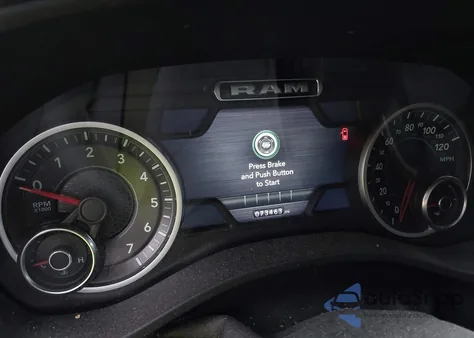 2019 Ram 1500 Laramie 4X4 5'7 Box from USA, damaged, VIN 1C6SRFJT6KN504902